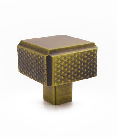 Eclipse Knurled Square Cabinet Knob