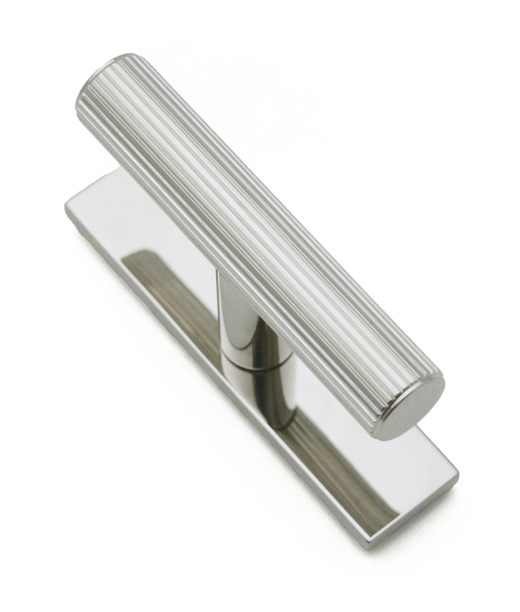 Capri Timberline T-Bar Cabinet Pull on Plate