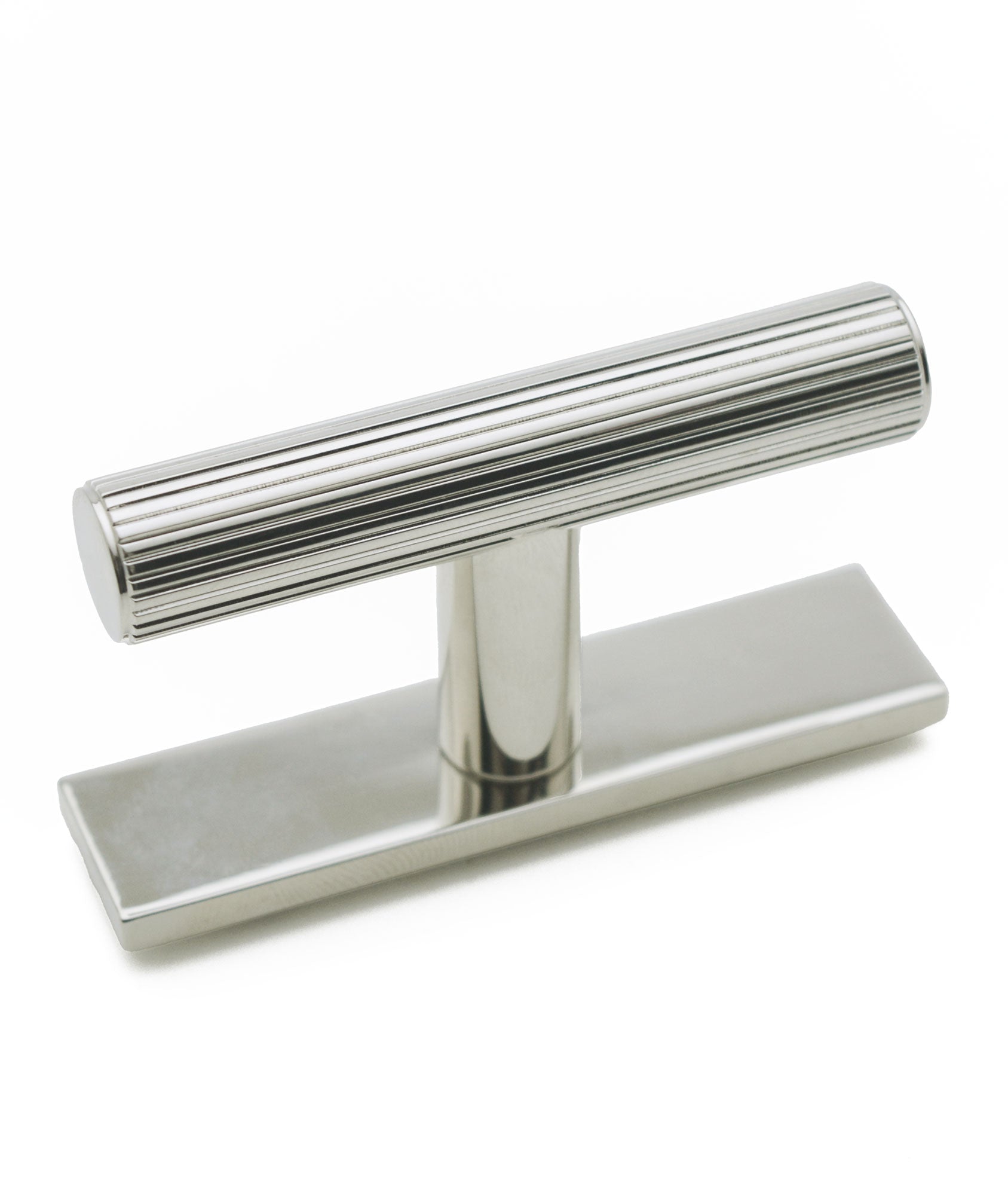 Capri Timberline T-Bar Cabinet Pull on Plate