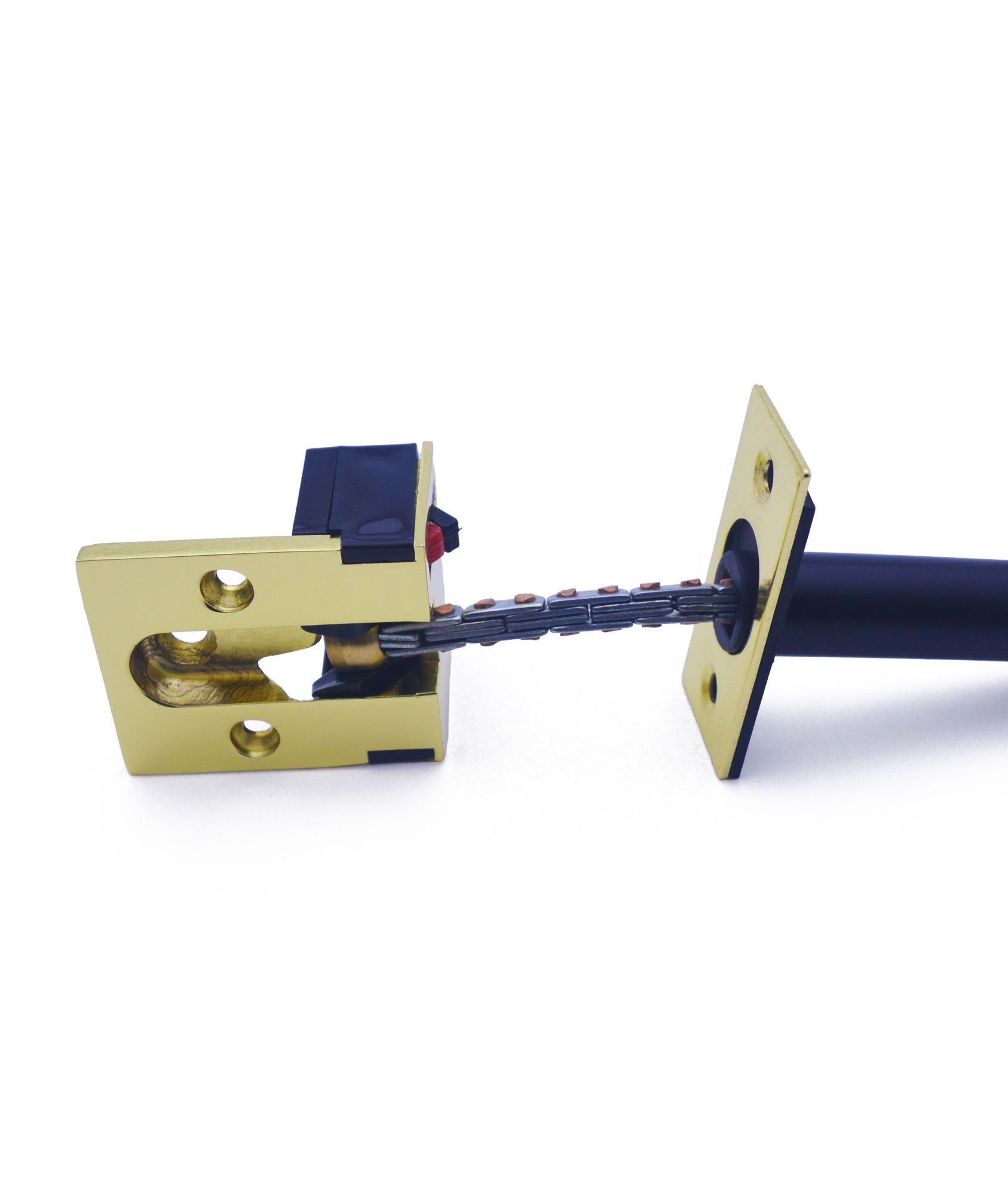Lockable Concealed Security Door Chain