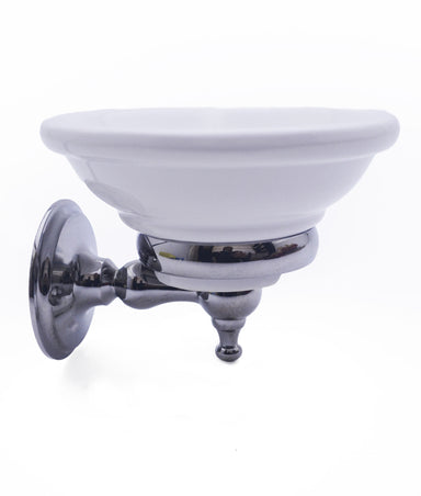 Classic Soap Dish with finial CP