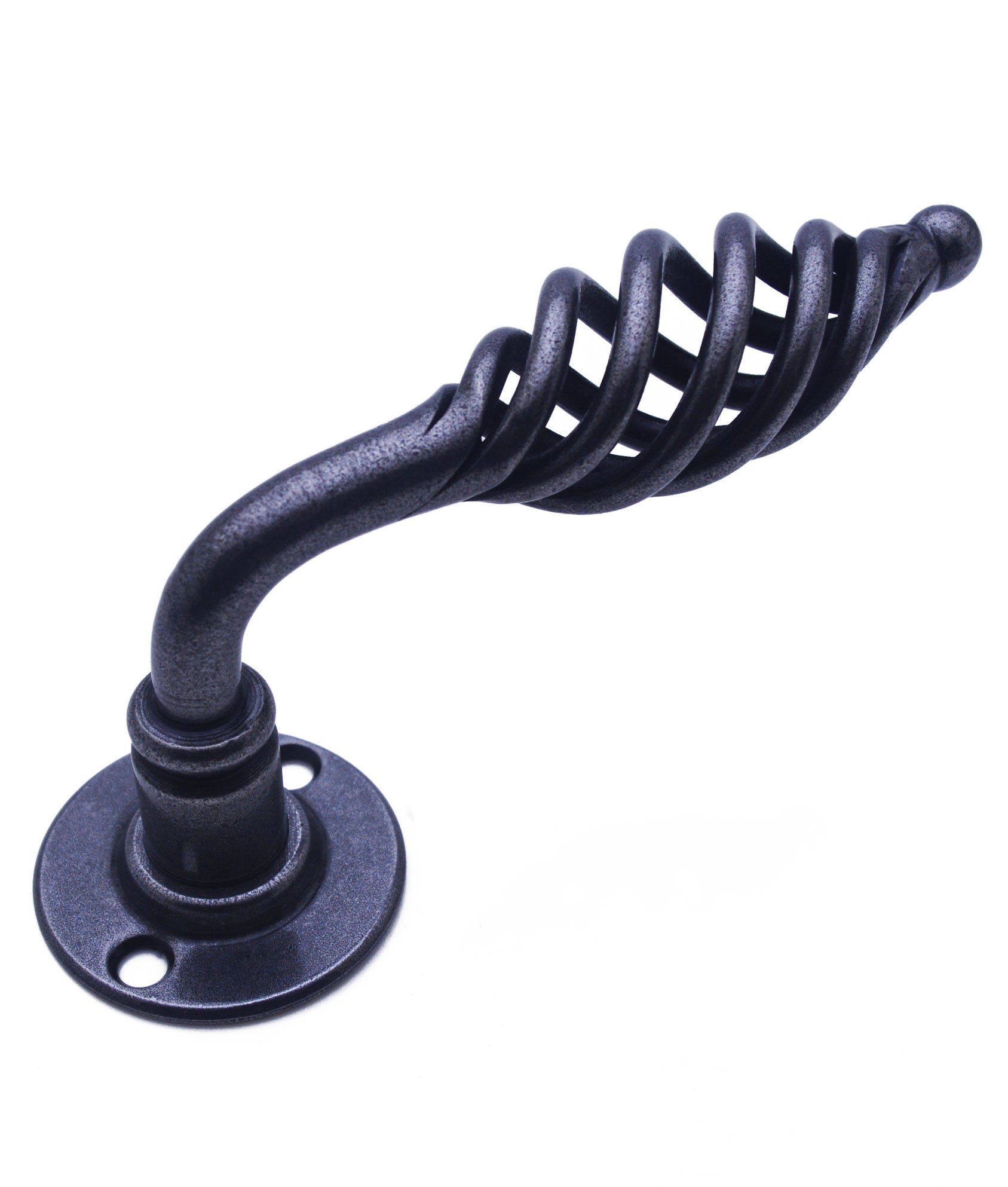 Cage Lever on Rose c/w New Round Back Plate (Patine)