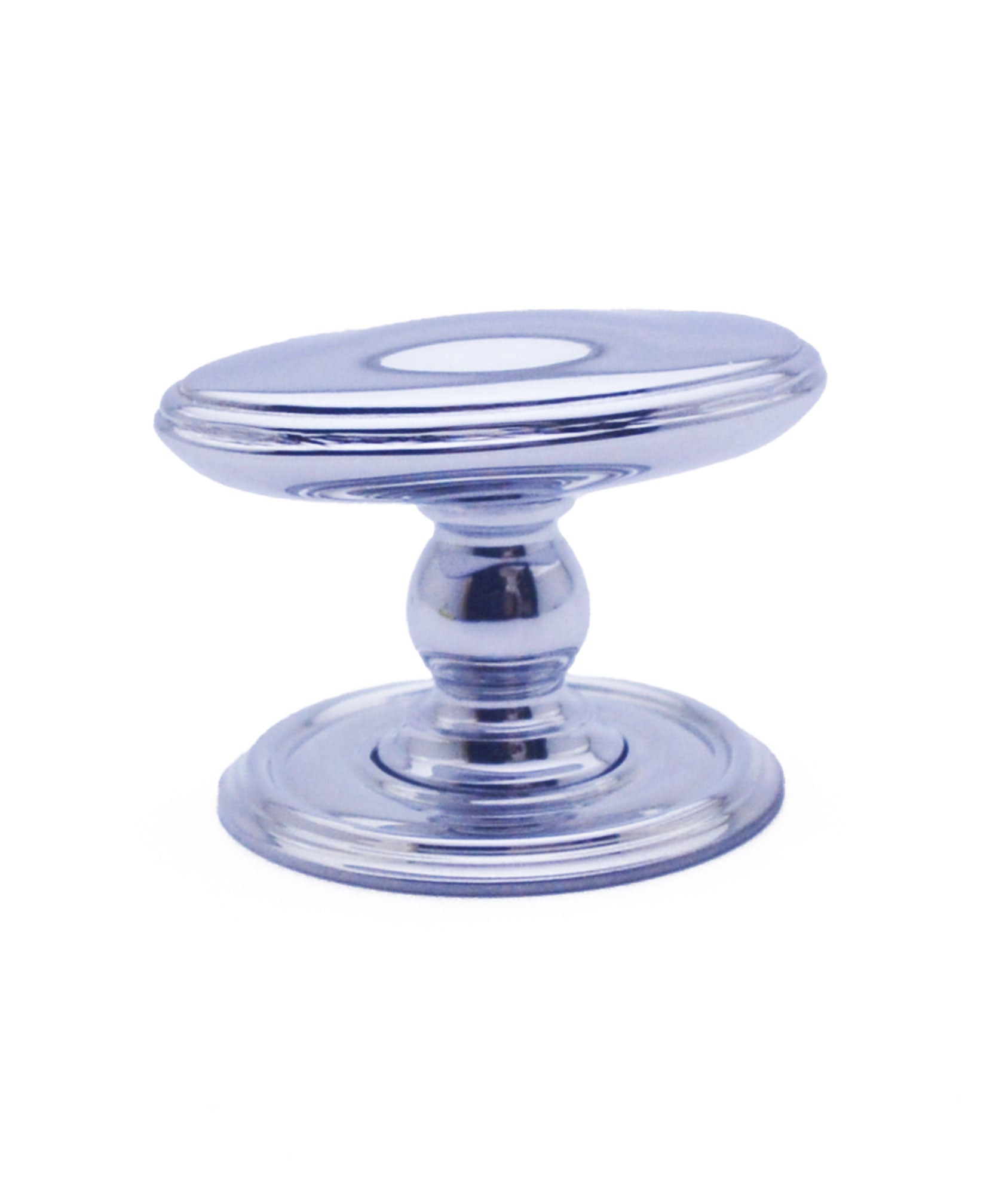 Lined Oval Cupboard Knob