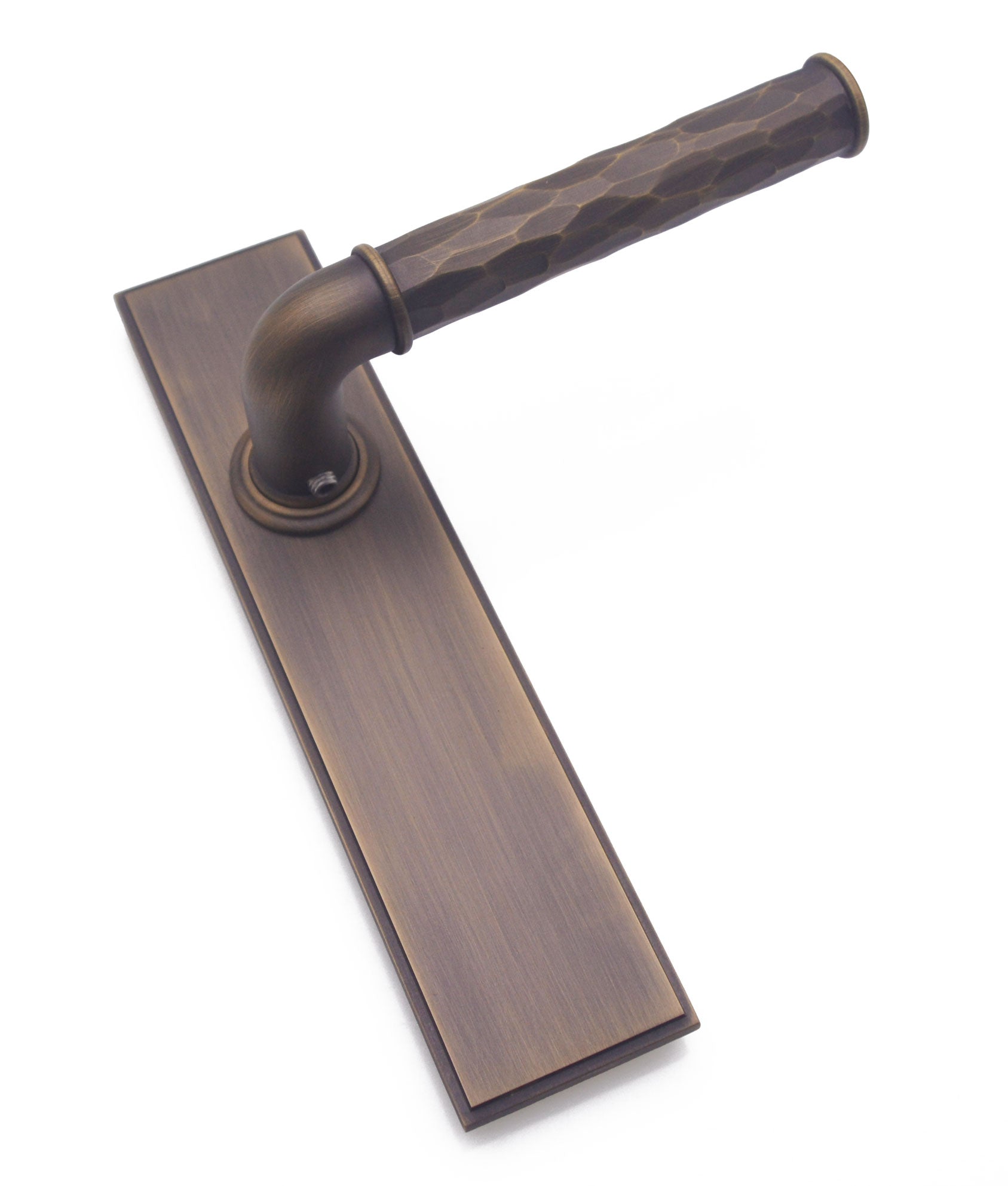 Kiefer Hammered Lever on Plate