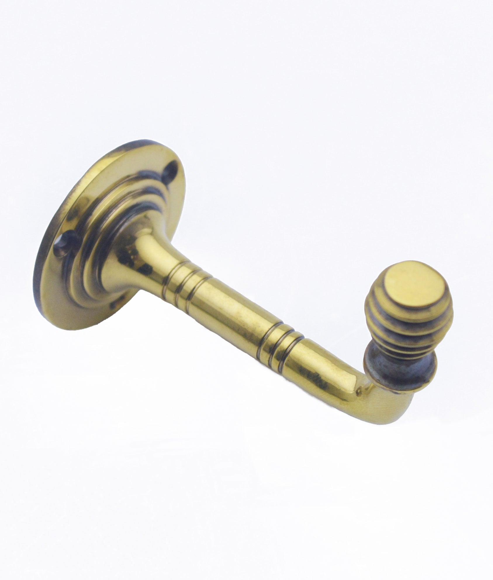 Stepped Ferrin Reeded Coat Hook