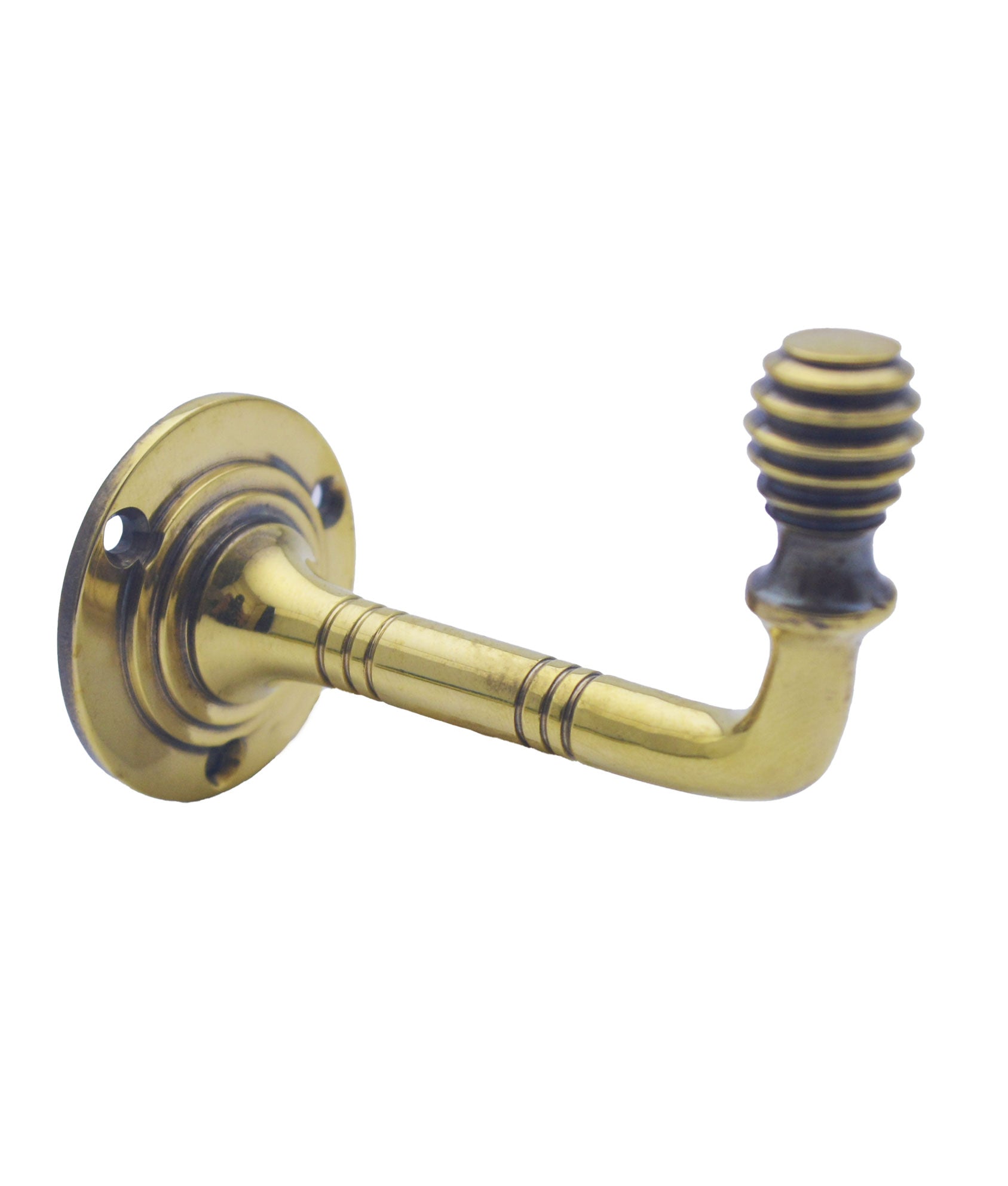 Stepped Ferrin Reeded Coat Hook