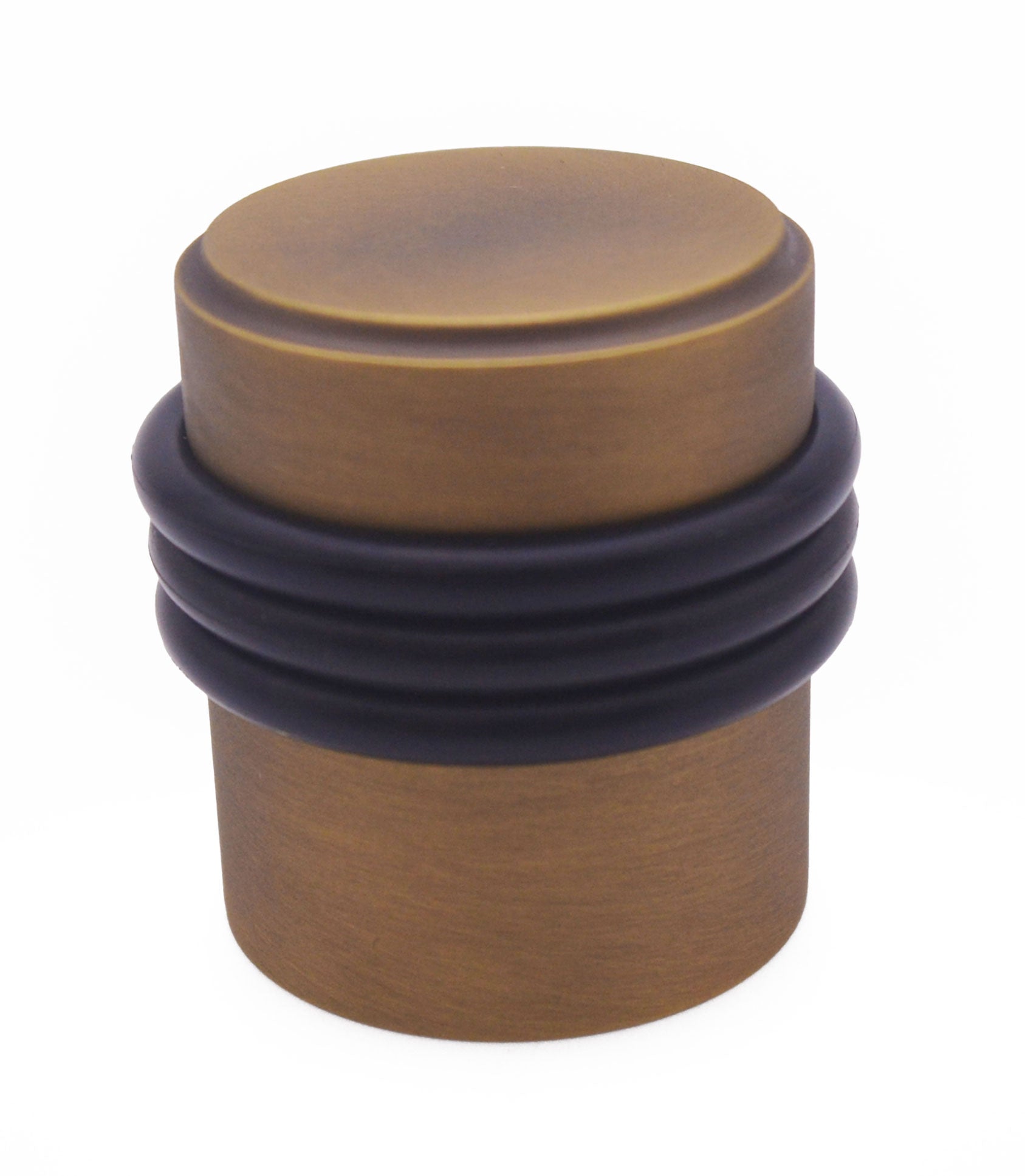 Ringed Cylinder Floor Door Stop