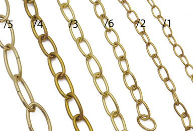 Oval Link Chain