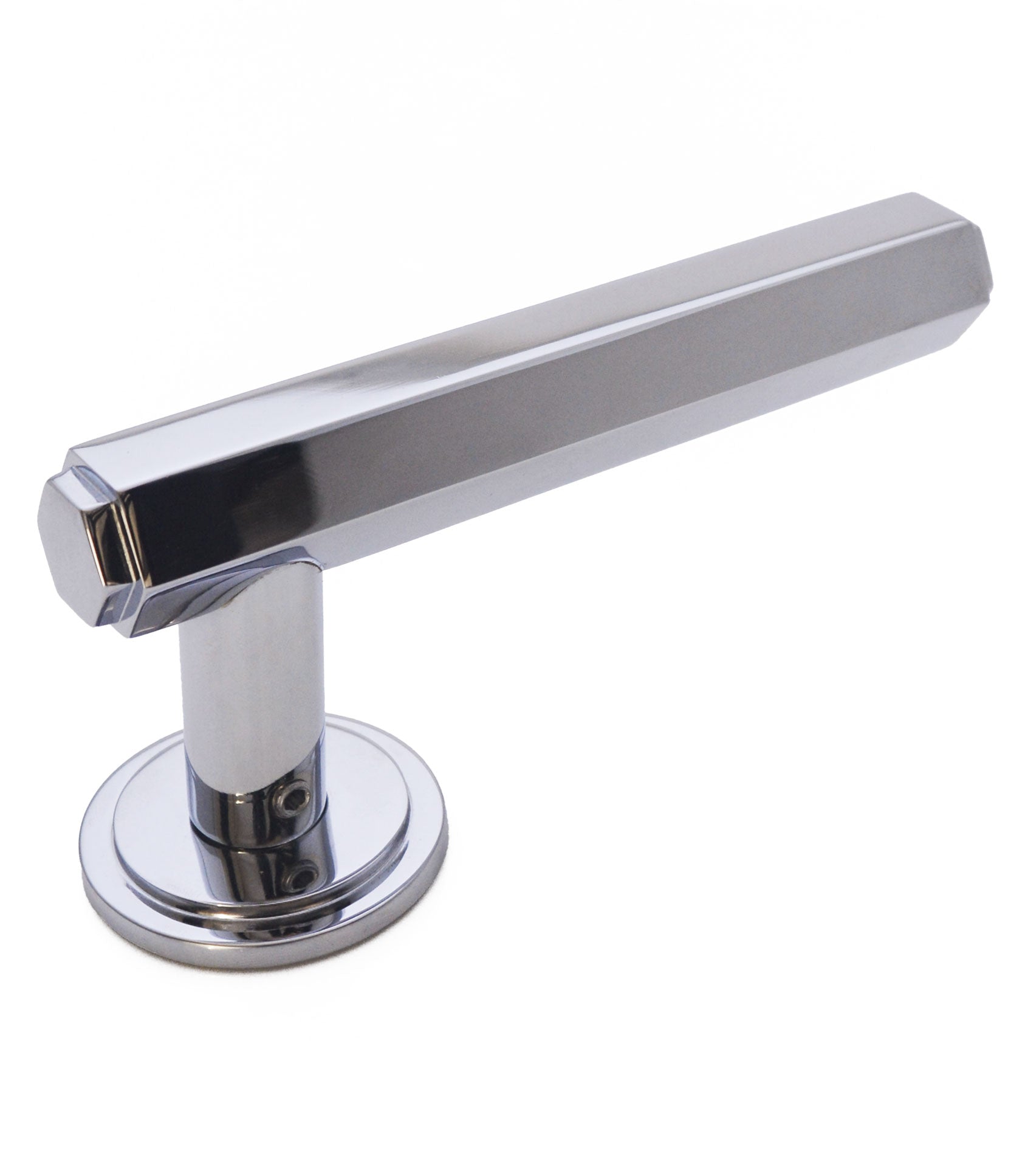 Hexagonal Lever On Rose
