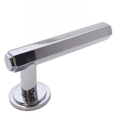 Hexagonal Lever On Rose
