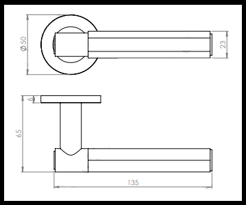 Denham Hobbes Lever on Rose