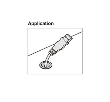 Mini Cable Tidy for Wire Only