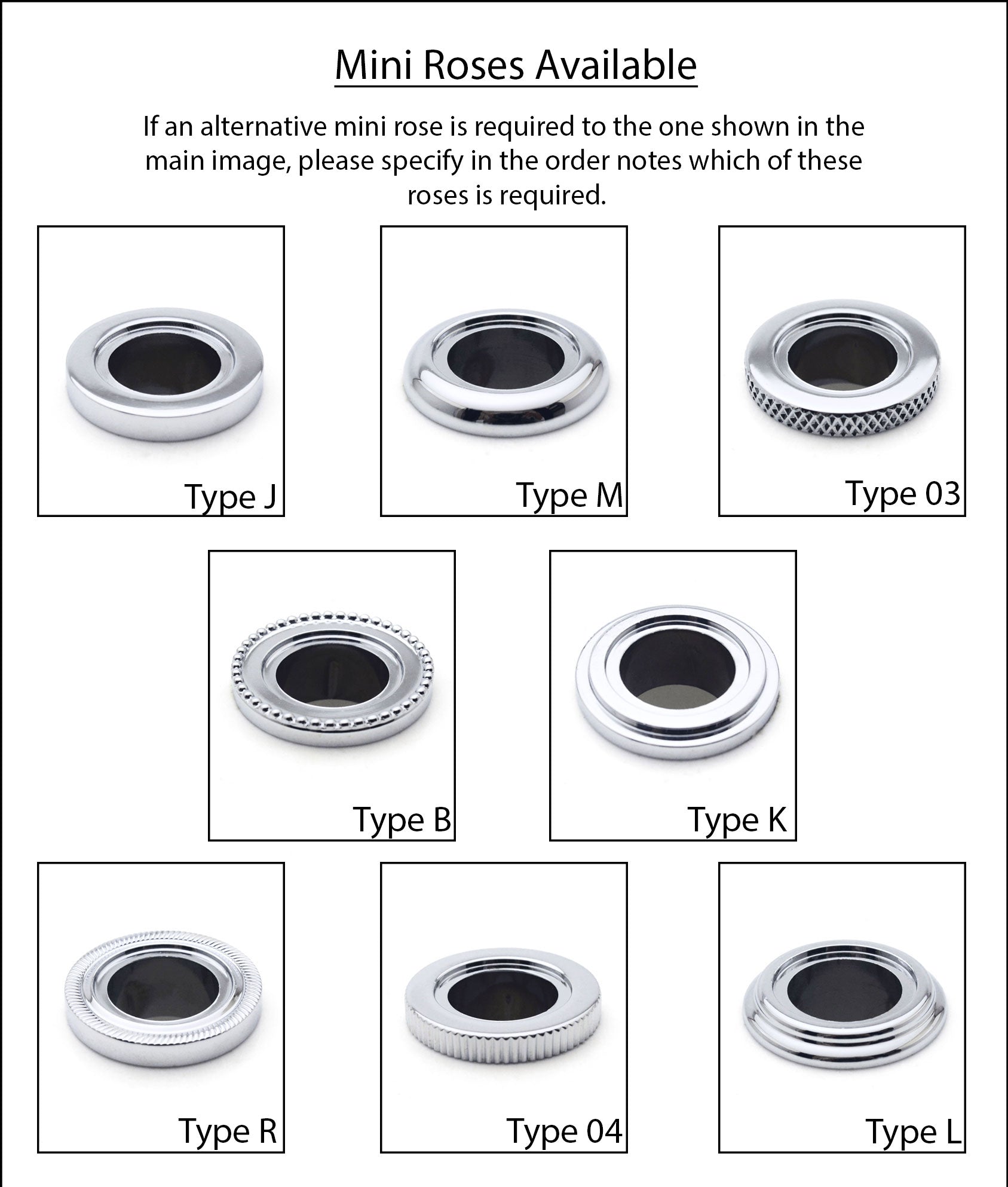 Aeris Mortice Knob on Mini Rose