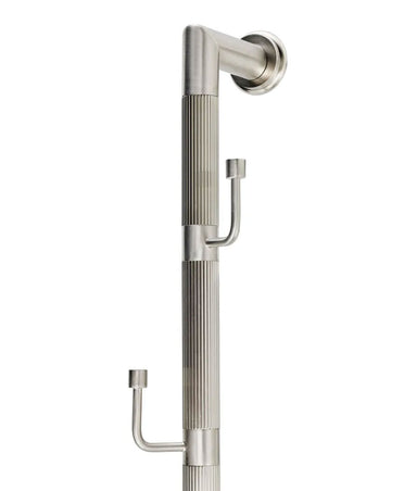 Ravello Vertical 32mm Rail c/w 2no Swivel Robe Hooks