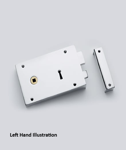 Rim Lock, Heavy Pattern, 127mm x 76mm