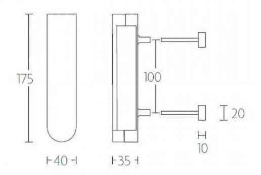Flatline Door Knocker