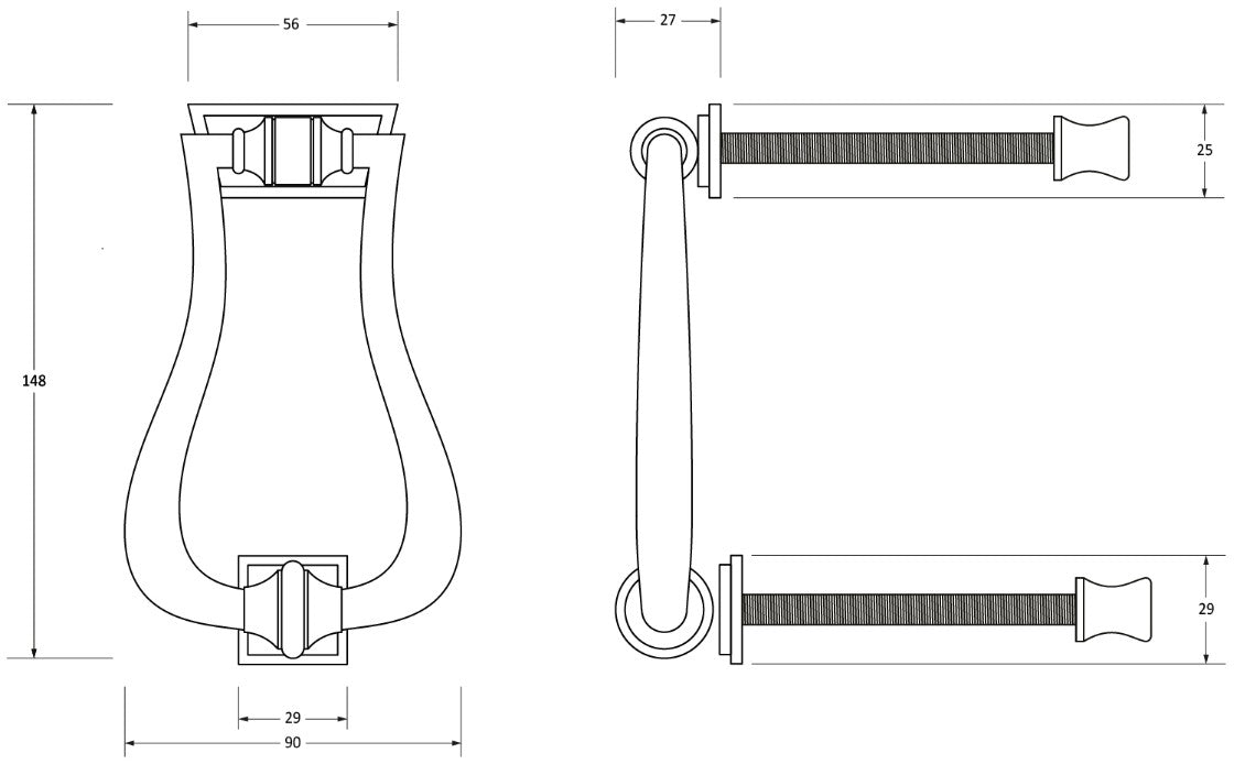 Moderne Door Knocker