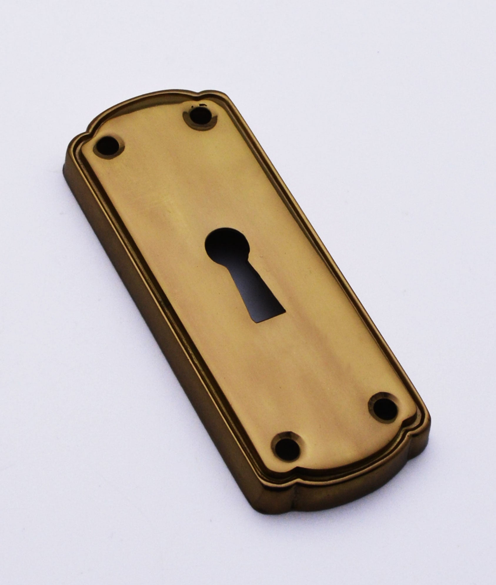 Rectangular Escutcheon Plain Rectangular Escutcheon I A&H Brass