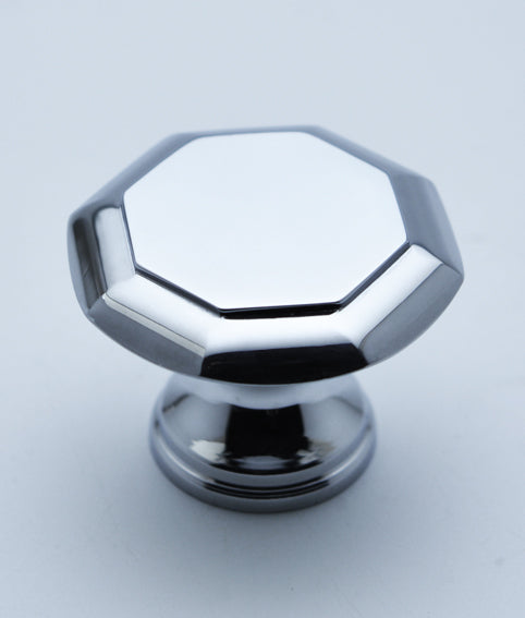 Octagonal Cupboard Knob