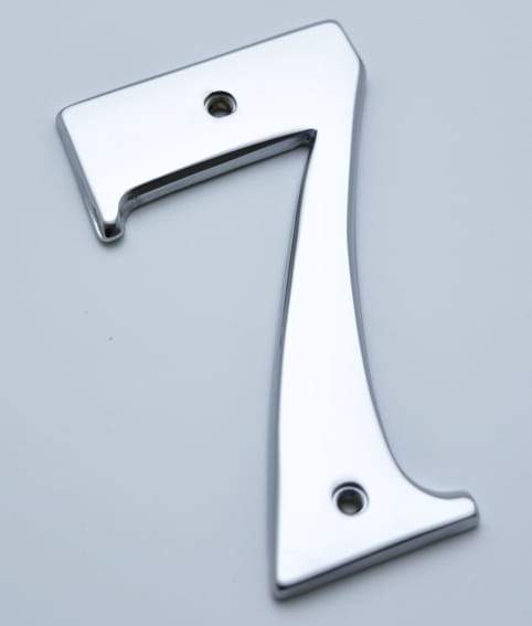 Bodoni Numeral 7, Front Fix