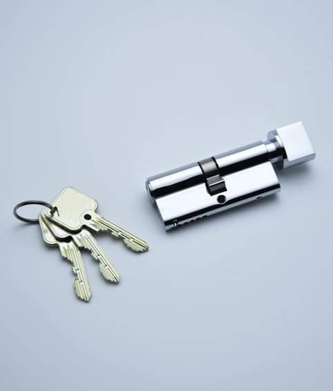 Euro Profile Cylinder, Restricted 10 Pin Key & Turn, Keyed to Differ ...