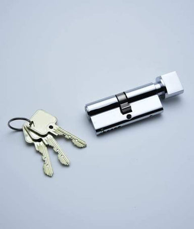 Euro Profile Cylinder, Restricted 10 Pin Key & Turn