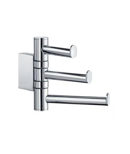 Triple Swivel Robe Hook — A&H Brass