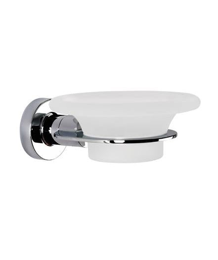 Picola Glass Soap Dish (Frosted)