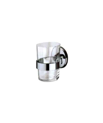 Hotel Beta Glass Tumbler & Holder