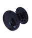 Plain Black Cupboard Knob