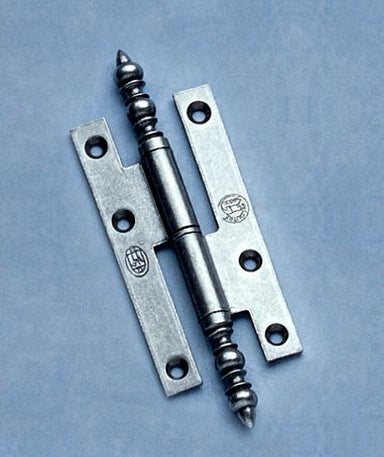 Square Lift Off Finial Hinges (Patine)