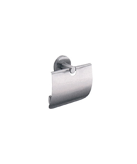 Inox Toilet Roll Holder with Cover