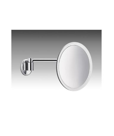 Hotel Shaving/Make-Up Mirror with Clear Frame