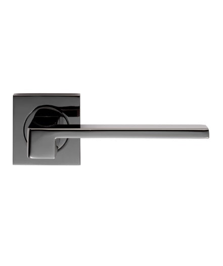 Angle Lever On Square Rose (Black Nickel)