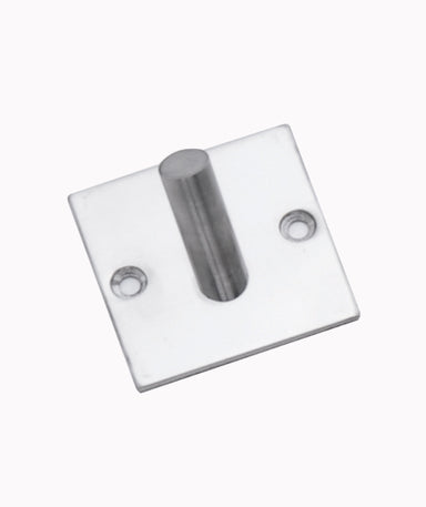 Coat Hook on Plate (SS)