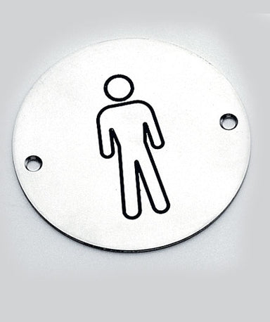 Engraved Male Symbol