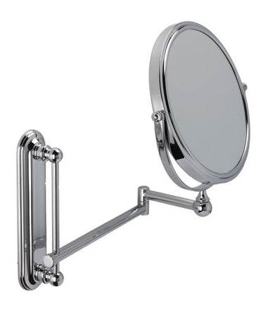 Opus Height Adjustable Plain & 5 x Magnifying Mirror