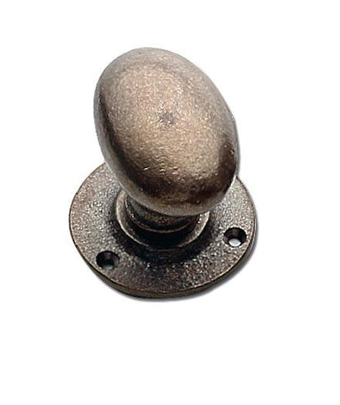Oval Mortice Door Knob (Bronze)