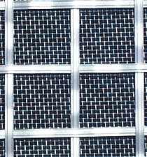Reeded Woven Grille with Mesh