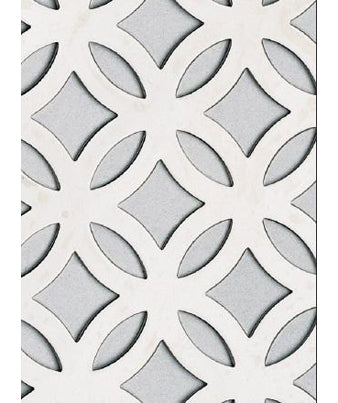 Perforated Small Club Brass Decorative Grille