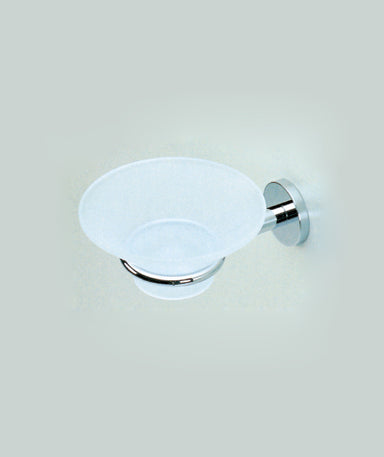 Mirage Glass Soap Dish (Frosted)