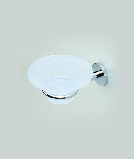 Mirage Glass Soap Dish (Frosted)