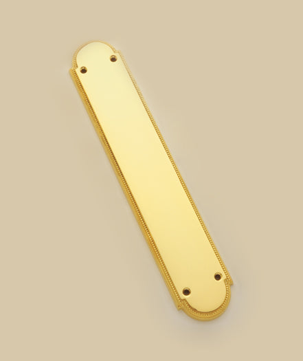 Regency Push Plate (Gold Plated)