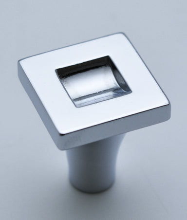 Square Inset Cupboard Knob