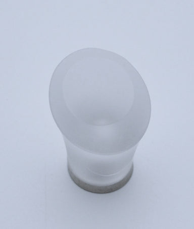 Chefhat Glass Cupboard Knob (Frosted)