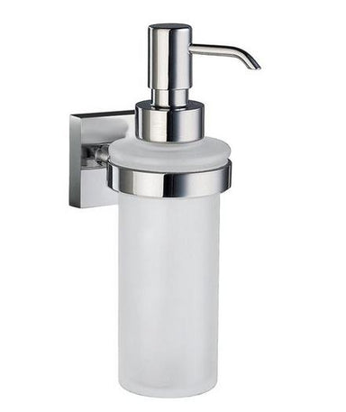 New House Glass Liquid Soap Dispenser (Frosted)