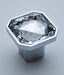 Square Crystal Cupboard Knob