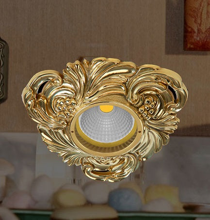 Fedora Solid Brass LED Down Light