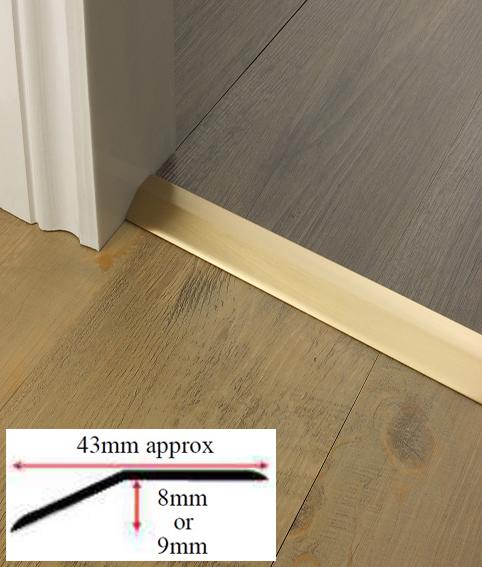 Brass Tile Ramp Floor Finishing Ramp — A&H Brass