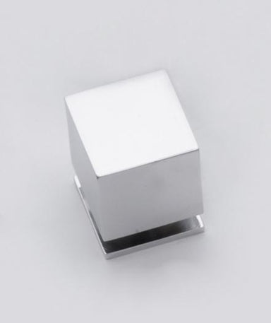 Cube Cupboard Knob on Plate